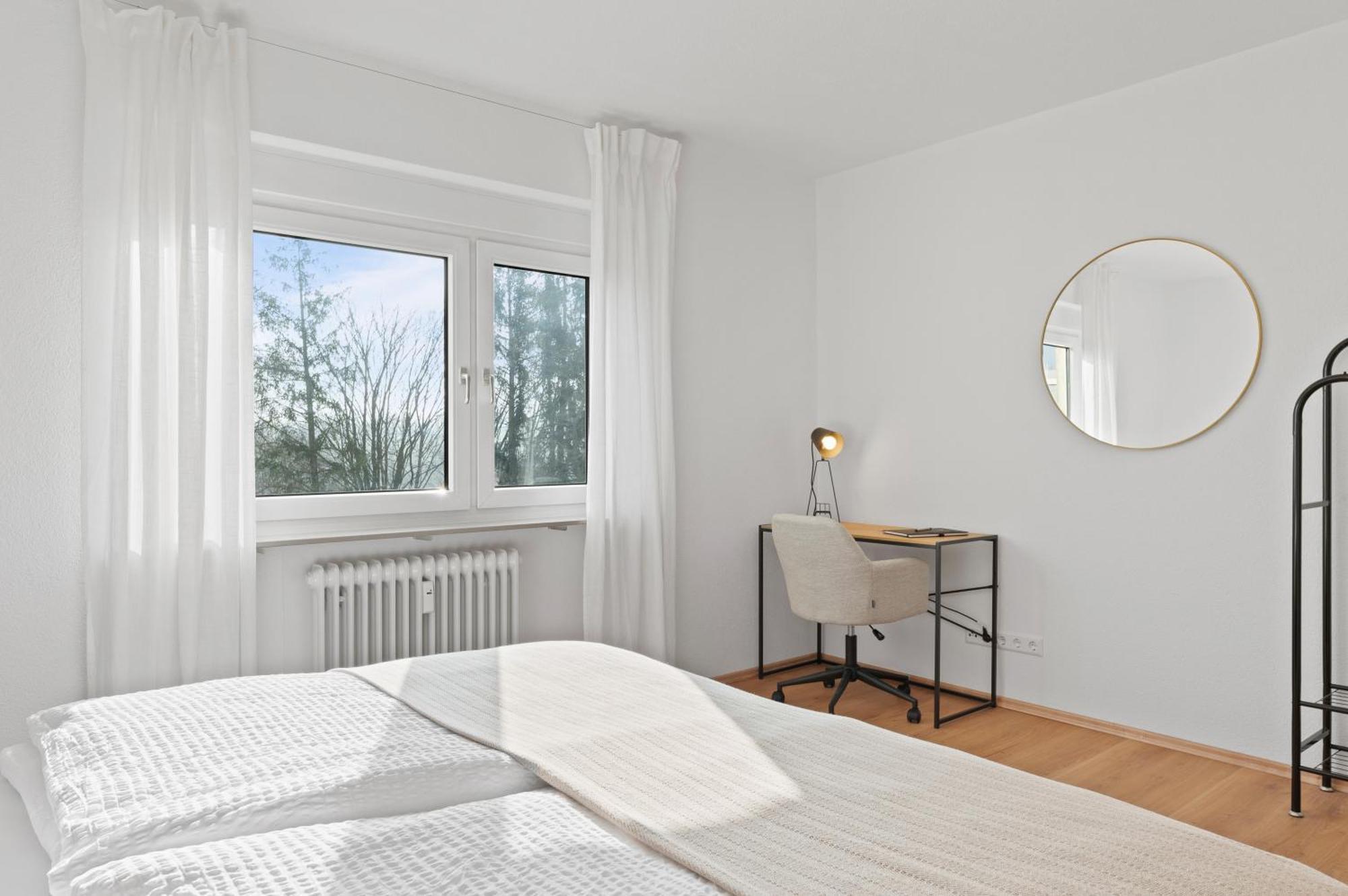 Roomfall Am Kurpark Mit Blick Ins Gruene-Parkplatz-Waschmaschine-Kueche-Wifi 巴特拉珀瑙 外观 照片